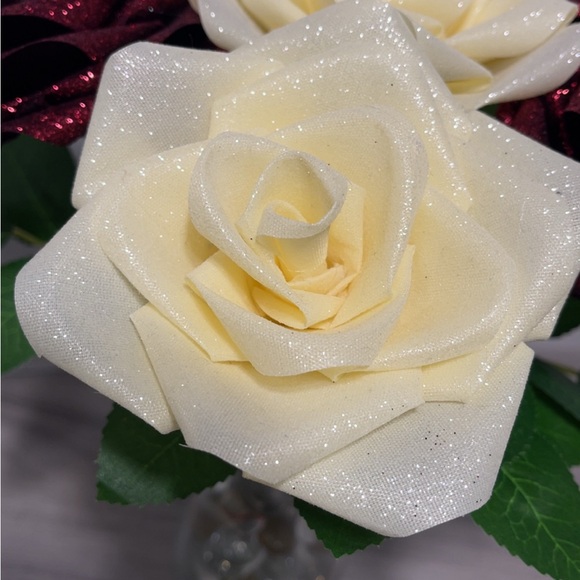 Handmade Ribbon Roses for vases - Picture 5 of 5